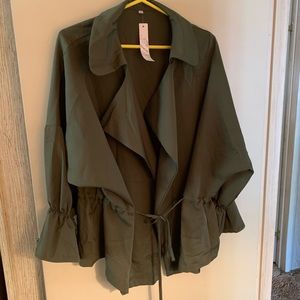 NWT Gauvot wrap jacket, Lg
